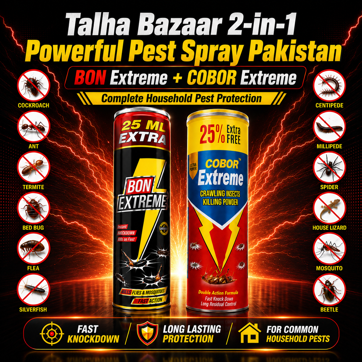 TB 2-in-1 Powerful Pest Spray Pakistan
