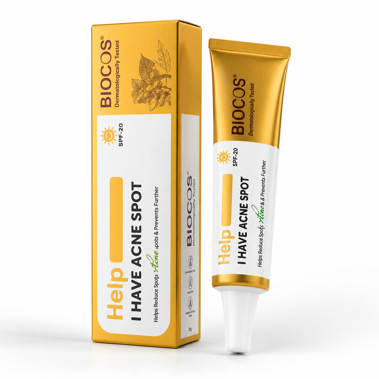 Biocos Acne Cream for acne spot