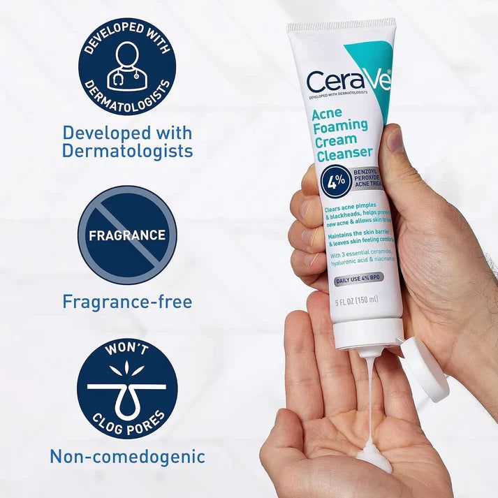 Premium CeraVe Skincare Bundle for Acne Hydration and Anti Aging