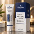 Gluta White Night Cream for skin brightening and glowing with antioxidant nourishment and dark spot care