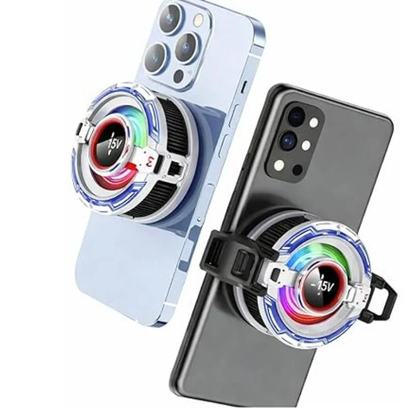 CX16 magnetic gaming radiator with RGB lighting for efficient phone cooling and stable gaming performance.