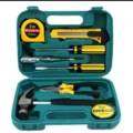 8 PCS Tool Set YL-8009A displayed in portable plastic storage box