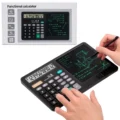 calculator with writing tablet 12-digit digital calculator