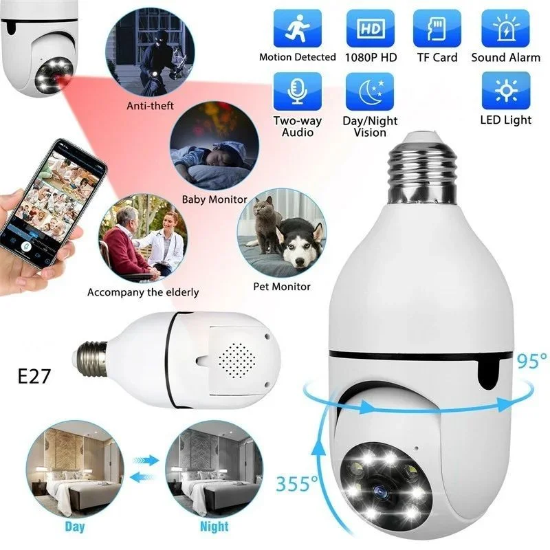Speed-X WiFi security camera with two-way audio
