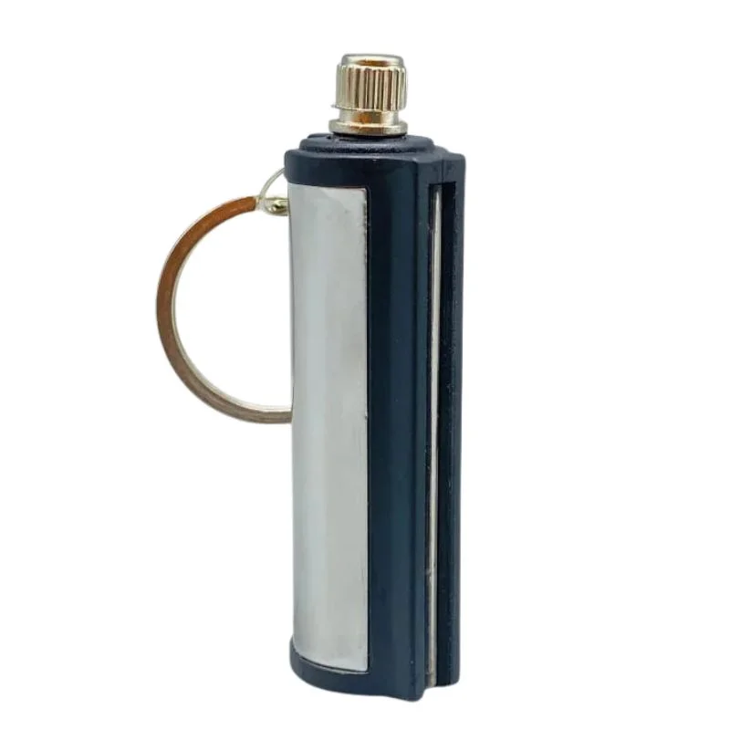 Flint stone lighter striker close-up