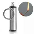 Permanent Match Striker Lighter with keychain